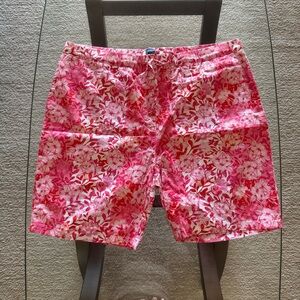 Caribbean Joe Pink & White Floral Women’s Shorts